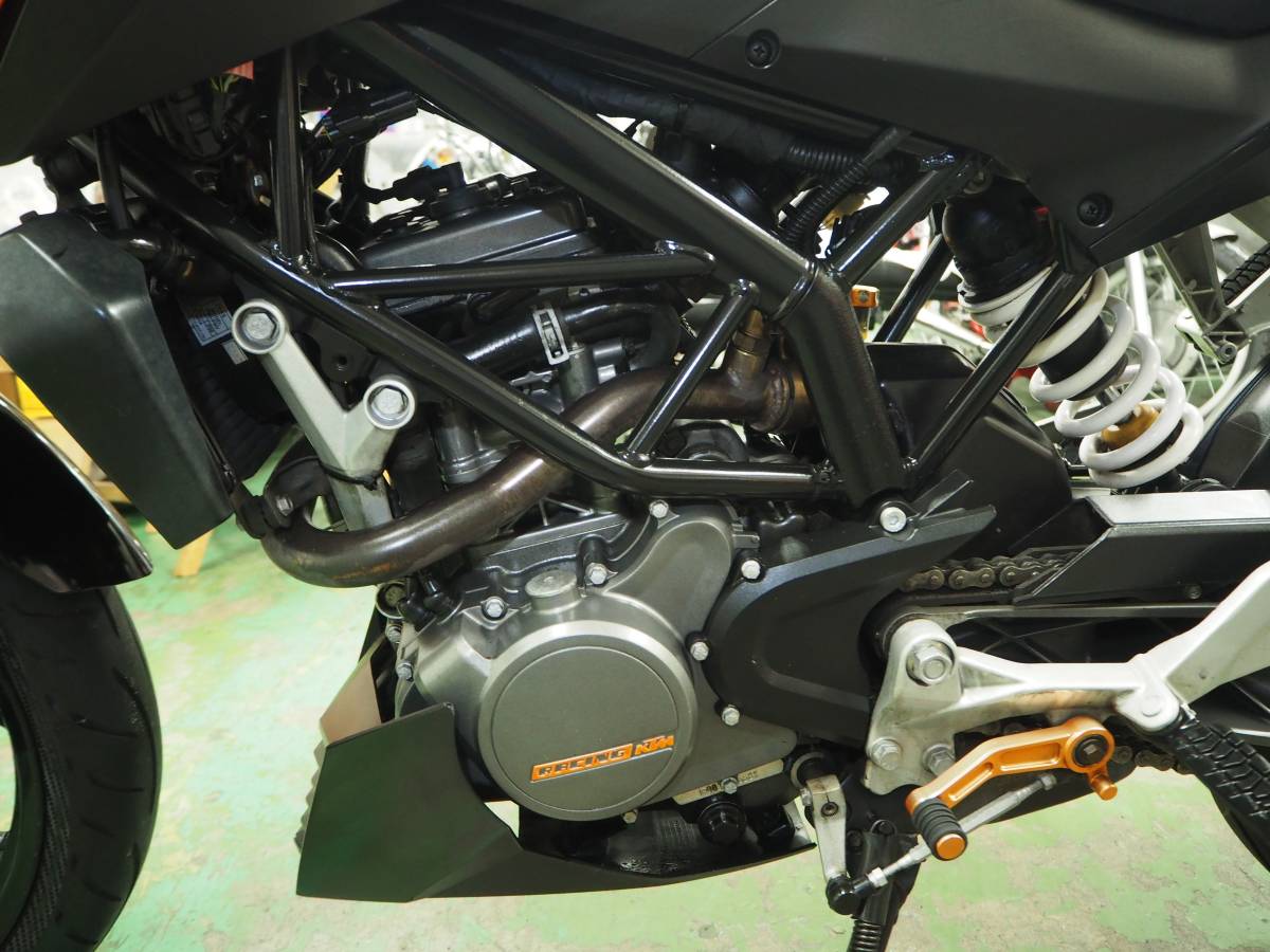 KTM 125DUKE デューク　自賠責あり　即乗り出し可能　100円スタート　youtube動画あり　埼玉より_画像10