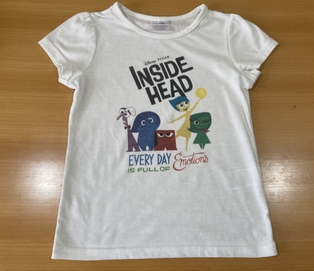 INSIDE HEAD インサイド・ヘッド Tシャツ ディズニー ピクサー_画像1