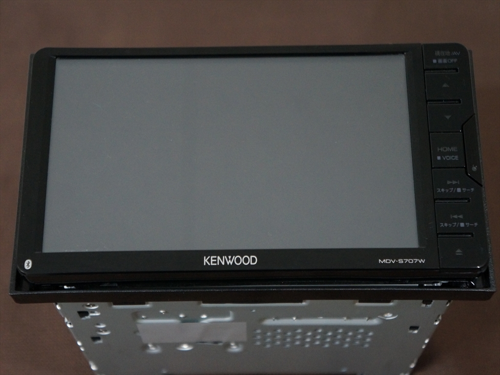 美品(2020年製造)ケンウッド 彩速ナビ MDV-S707W(新品のTV用フィルムアンテナ、トヨタ・ダイハツ用の電源コード付)地デジTV DVD Bluetooth_画像7