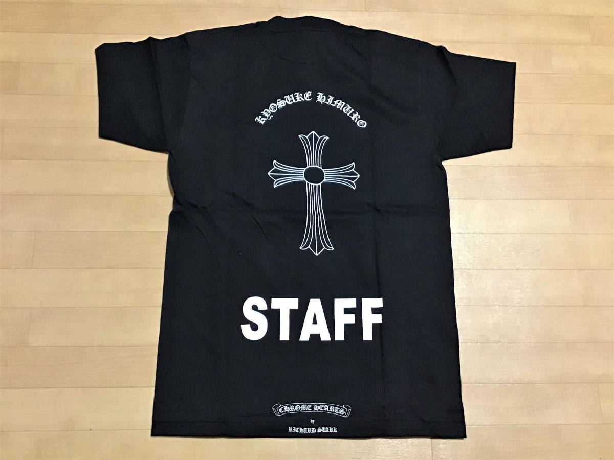  неиспользуемый товар Himuro Kyosuke × Chrome Hearts STAFF футболка ②One night stand штат служащих новый товар товары chrome hearts