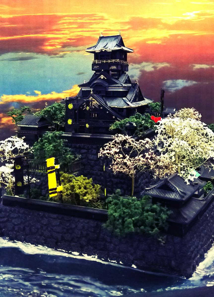 ジオラマ－豊臣大阪城－完成品