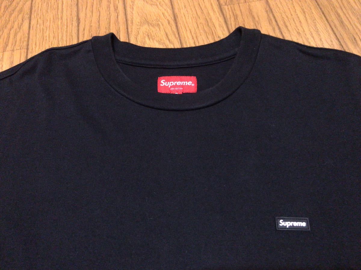 国内正規品 Supreme 19ss Small Box Logo Tee Black S シュプリーム スモールボックス Tシャツ_画像3