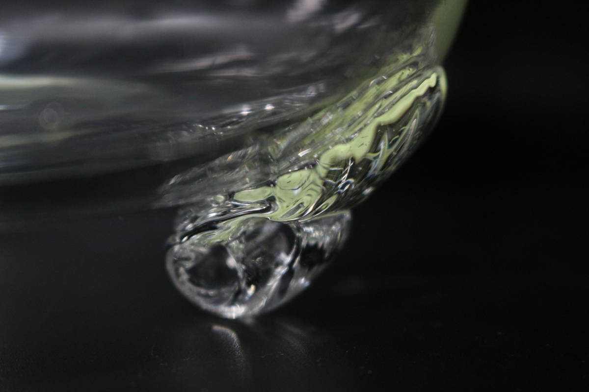 ゆらゆら気泡ガラスの水槽 レトロ アンティーク