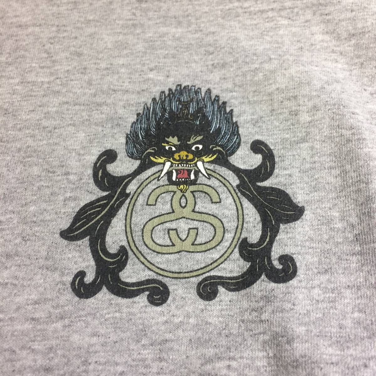 90s USA製 OLD STUSSY ステューシー Tシャツ グレー ドラゴン S 90s USA製 OLD STUSSY ステューシー Tシャツ グレー ドラゴン S