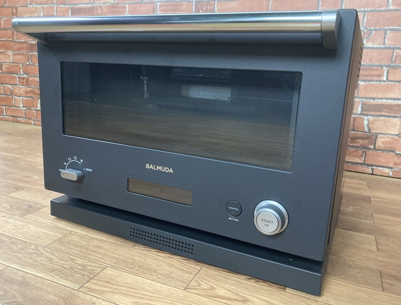 BALMUDA 2020年製 オーブンレンジ バルミューダ K04A-BK ブラック The