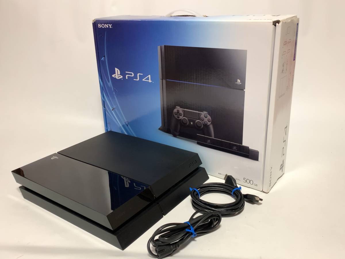 動作確認済 SONY PlayStation 4 CUH-1000 AB01 本体 ジェット