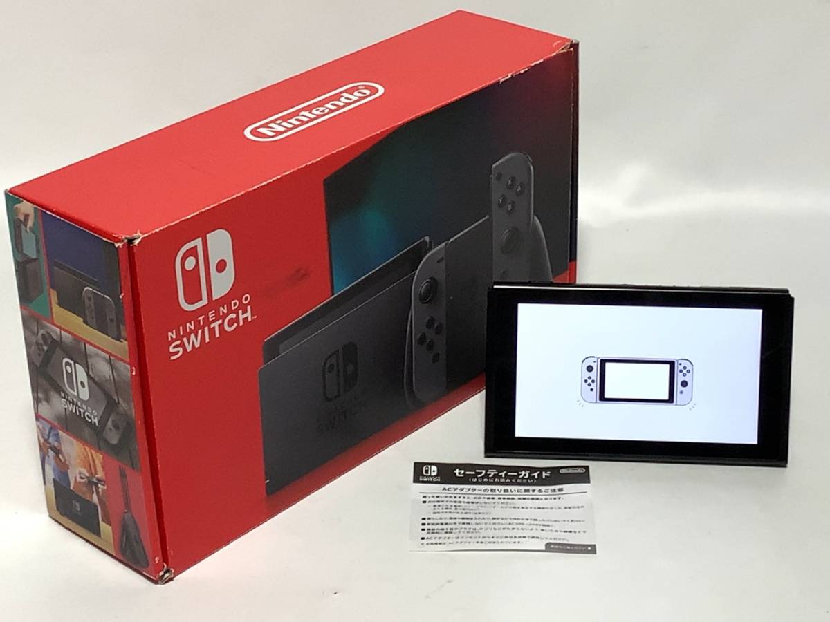 ヤフオク! - 液晶美品 Nintendo Switch 本体 のみ 新型 2019