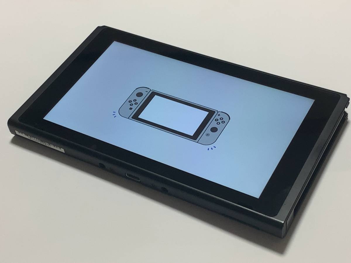 動作確認済 Nintendo Switch 本体 ニンテンドー スイッチ 旧型 2018年製 任天堂 キズあり 付属品なし ゲーム機 箱付き １円～_画像5
