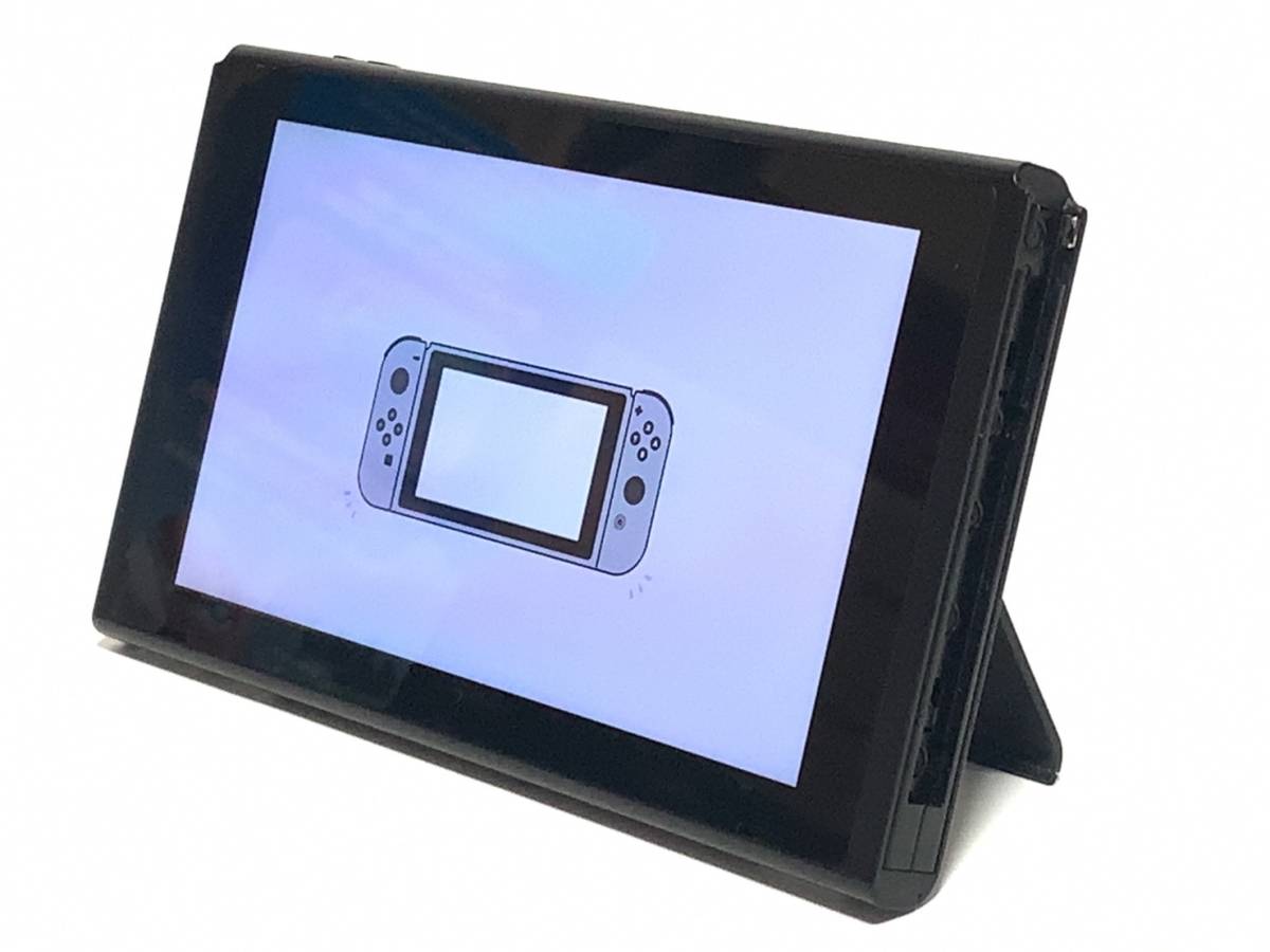 動作確認済 Nintendo Switch 本体 ニンテンドー スイッチ 旧型 2018年製 任天堂 キズあり 付属品なし ゲーム機 箱付き １円～_画像7