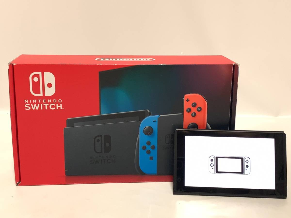 2019年製 新型 Nintendo Switch 本体のみ （動作確認済み） - library 