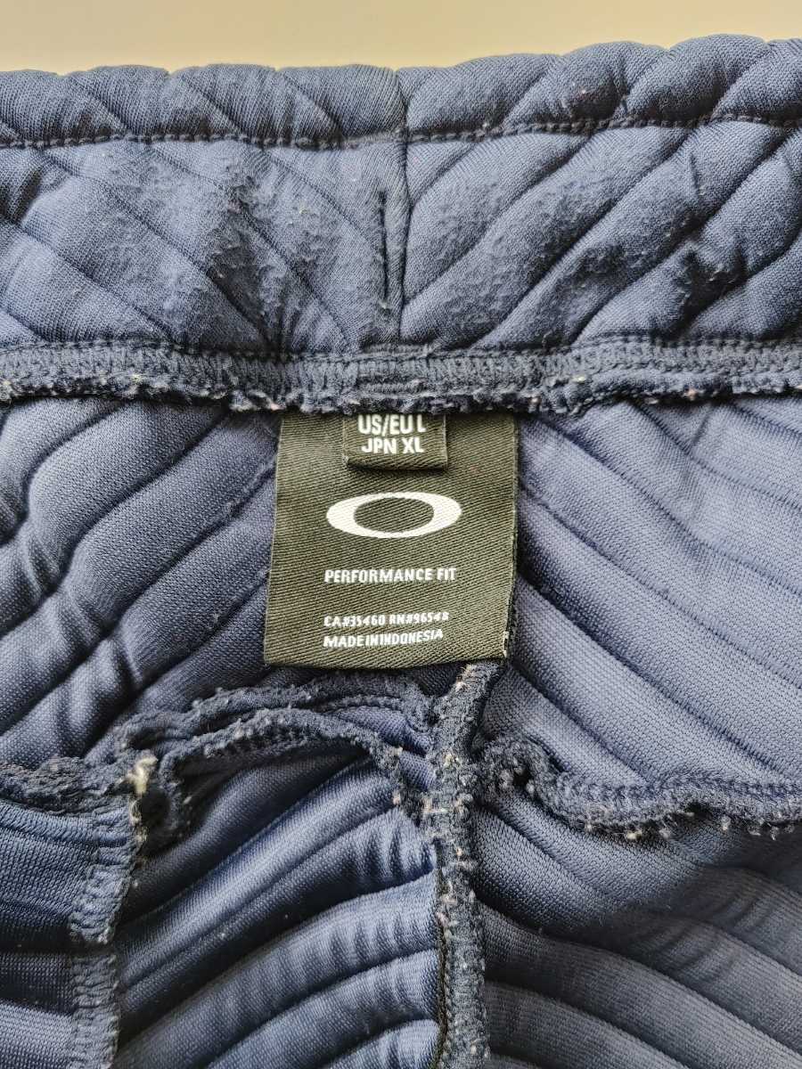 中古1円スタート！OAKLEY オークリー エンハンスデュアルフリース 上下セット 434480JP 422654JP 日本仕様 XLサイズ Foggy Blue(6FB)_画像6