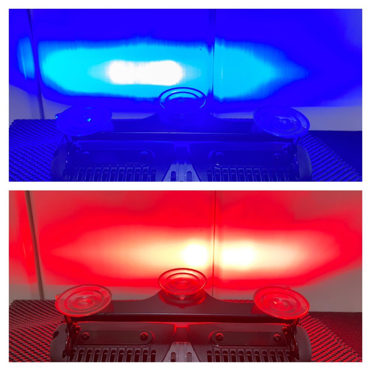 WHELEN ウィレン 車内用LEDフラッシュライト「DUAL AVENGER」赤/青