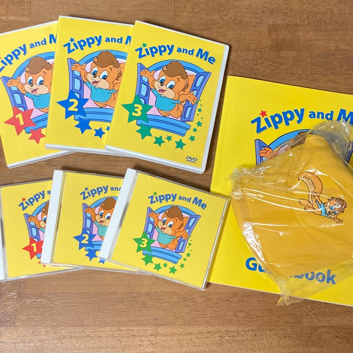 ジッピーアンドミー　DVD CD ガイド　 Zippy and Me ディズニー英語システム ワールドファミリー