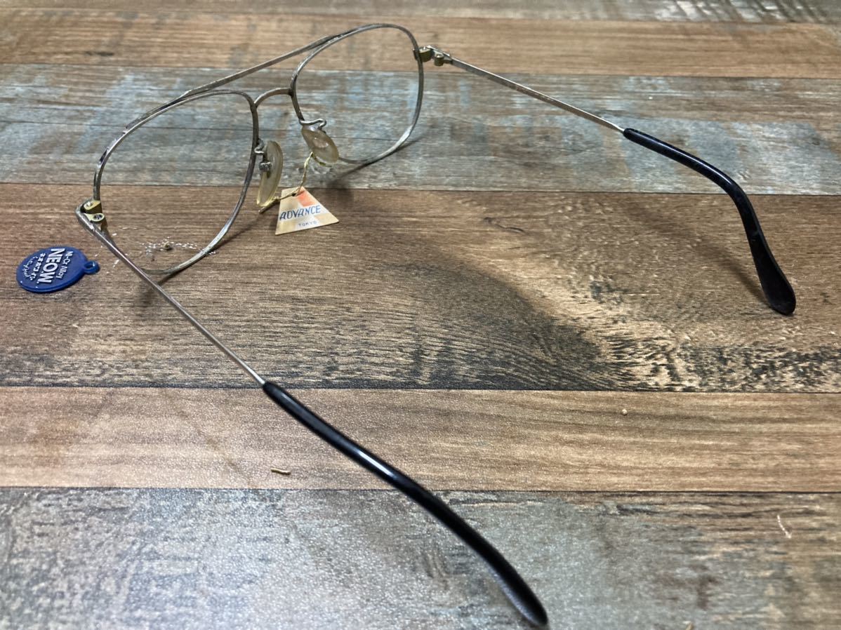 店頭展示品 新品 ネオホワイト ADVANCE Tokyo眼鏡フレーム サングラス ヴィンテージ トラディショナル アンティーク 眼鏡フレーム_画像3
