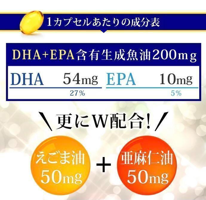 【即決2,200円】シードコムス DHA+EPA エゴマ油・亜麻仁油配合 約12ヶ月分⑦_画像2