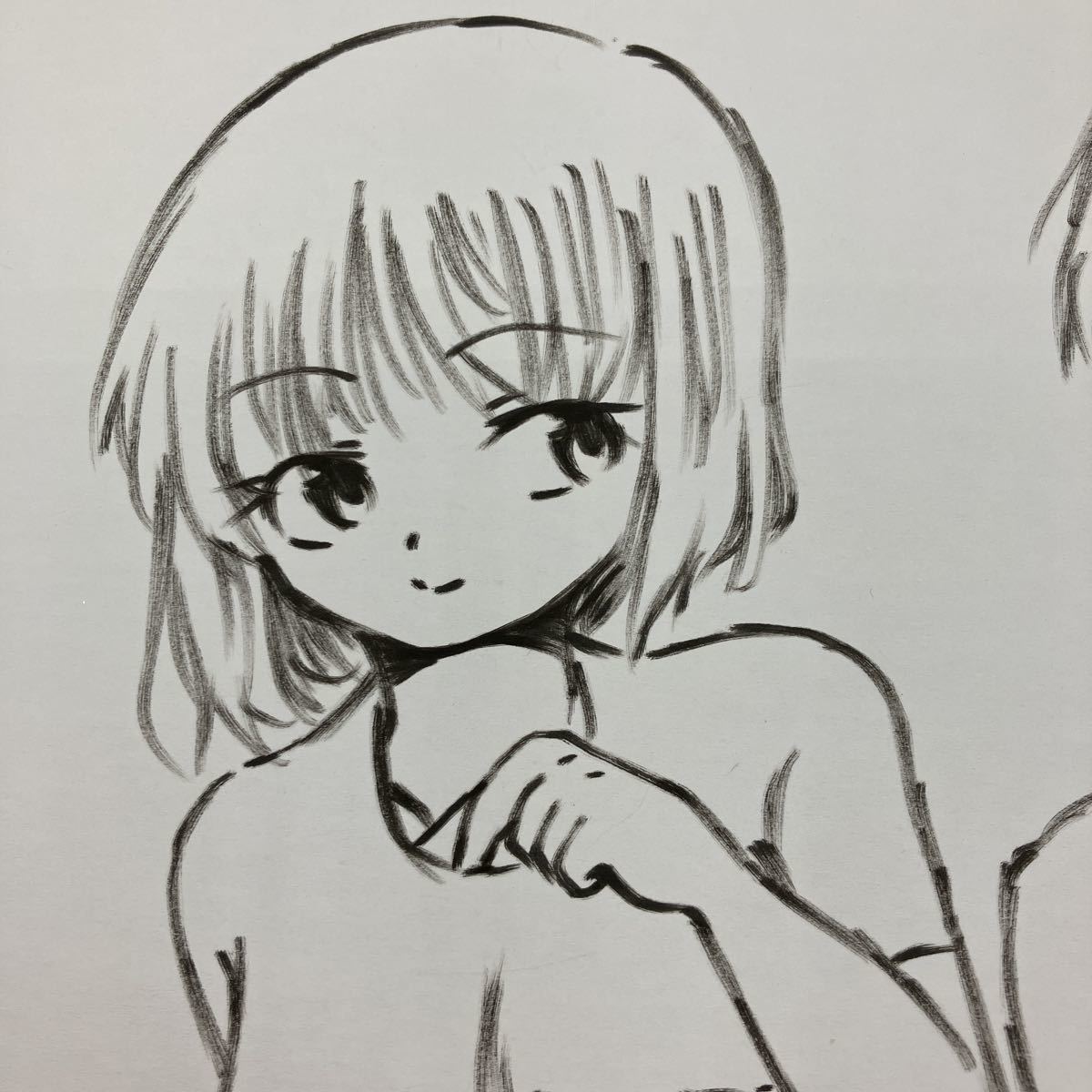 手描きイラスト オリジナル セクシー ハニートラップ 大色紙 女子 男性 人気デザイナー ハニートラップ