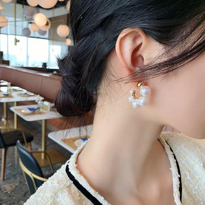 新品未使用 AURATE パールピアス-