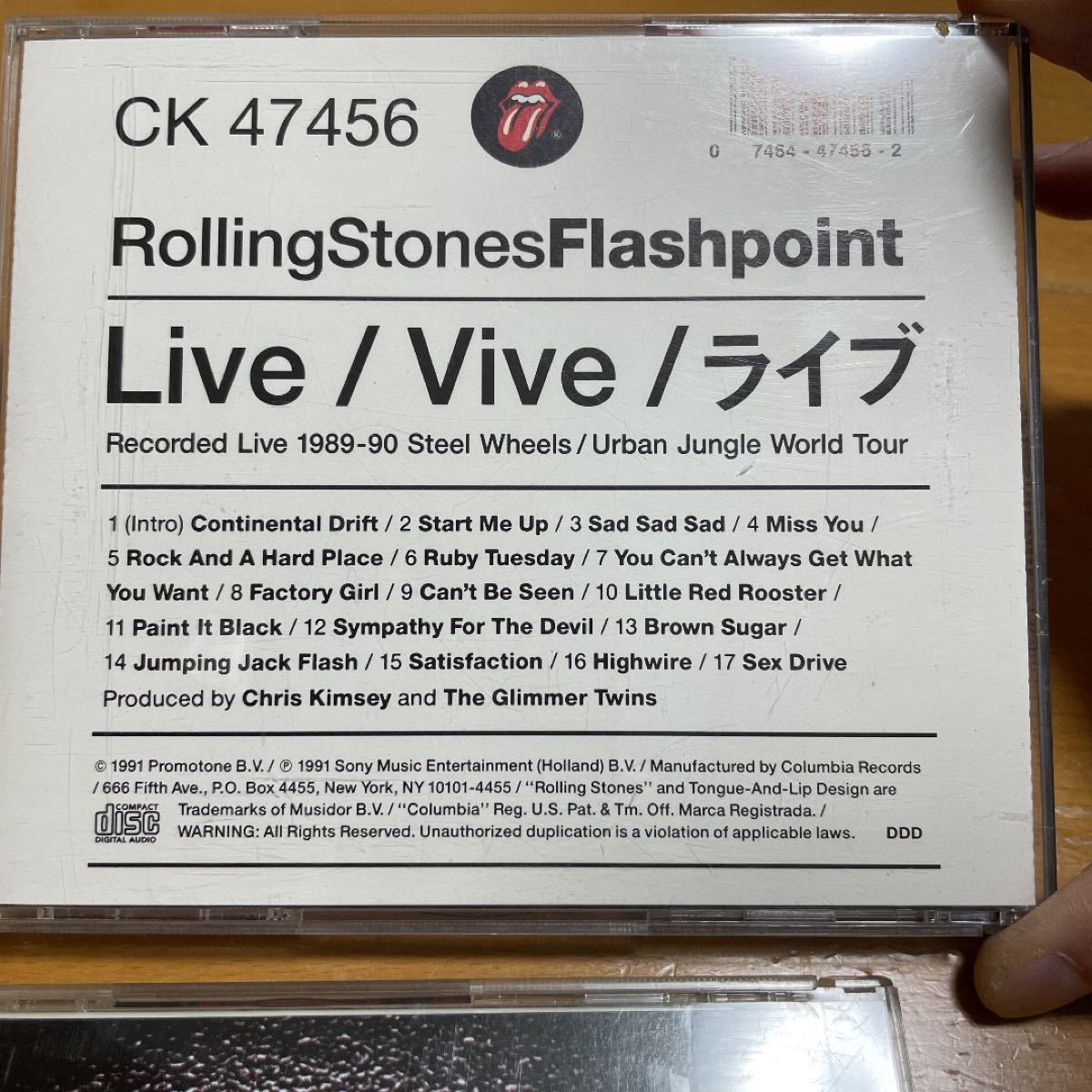 ローリングストーンズ　CD2枚　Rolling Stones