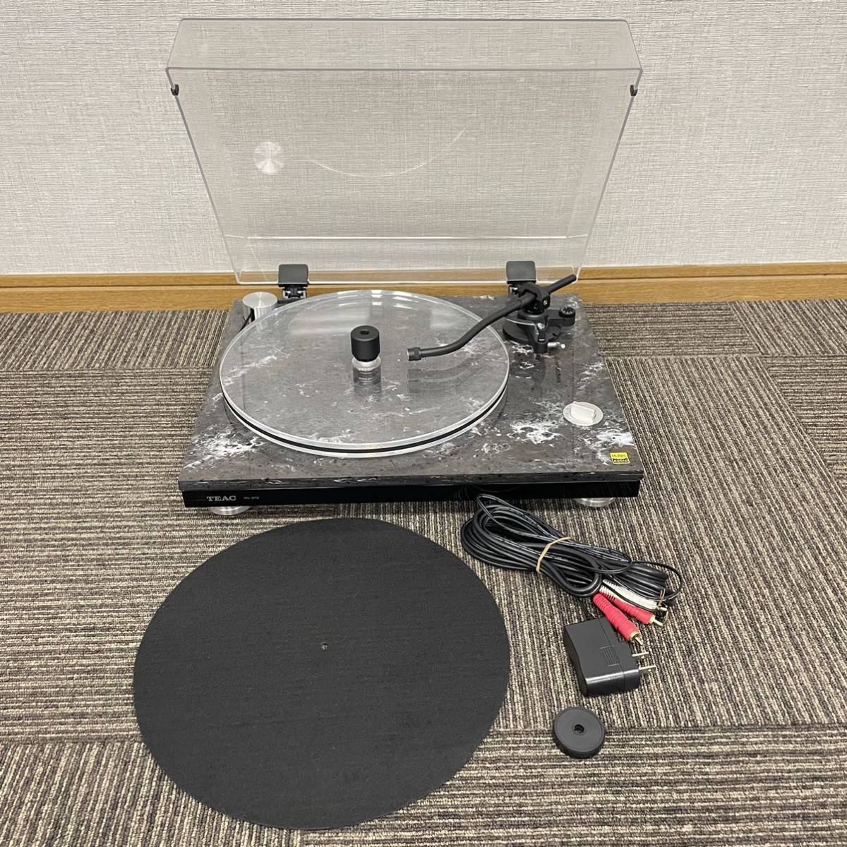 贈与 新品未使用 TEAC製 アナログターンテーブル TN300