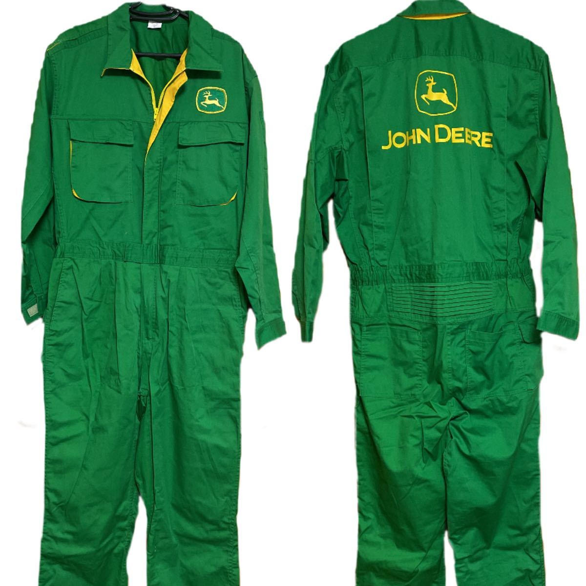 JOHN DEERE ジョンディア つなぎ グリーン トラクター