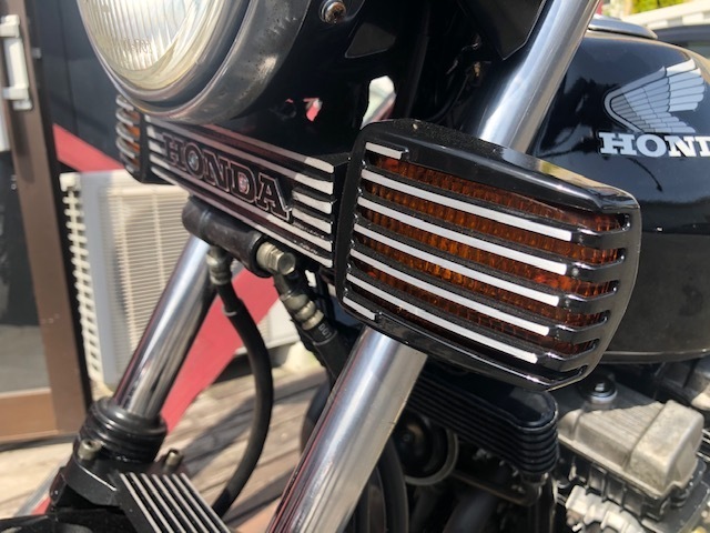 CBX400F CBX550F アルフィン ウインカー ガーニッシュ 2個セット CBX400F CBX550F アルフィン ウインカー ガーニッシュ 2個セット