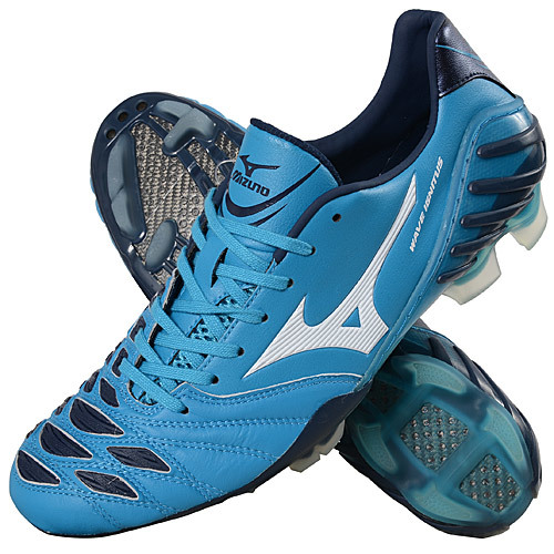 完売品 WAVE IGNITUS２MD  ウェーブイグニタス２MD 本田 ミズノ MIZUNO  ランバード runbird 日本代表  青×白 25.0の画像1