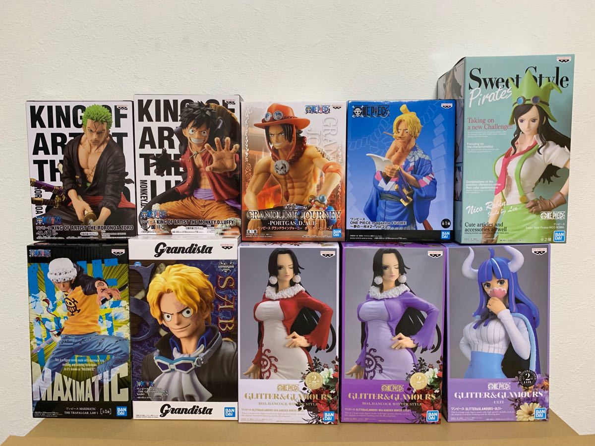 ワンピースフィギュア2体セット!キングうるティ コミック | www