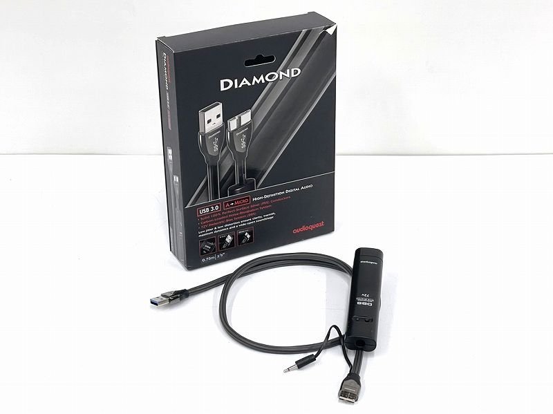 ト送料込 AudioQuest - ダイヤモンド - USBケーブル0.75 M - USB 3.0