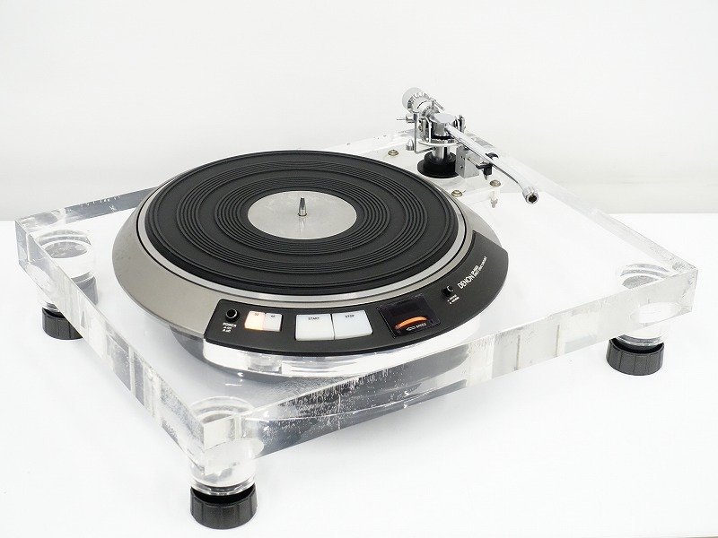 △▽DENON DP-6000/SAEC WE308 レコードプレーヤー デノン