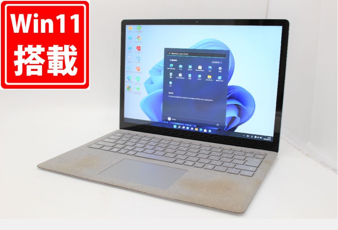 1054時間 良品 フルHD タッチ 13.5型 Microsoft Surface Laptop1 Windows11 七世代 i7-7660U 8GB 256GB-SSD カメラ 無線 Office付_画像1