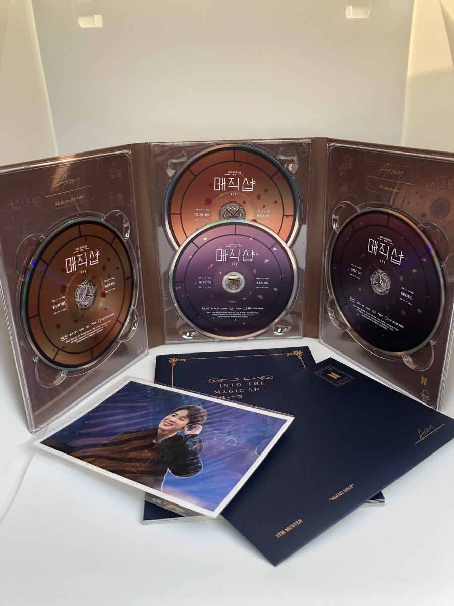 BTS 5th Muster Shop MAGIC SHOP Blu-ray 韓国 K-POP restonpsych.com