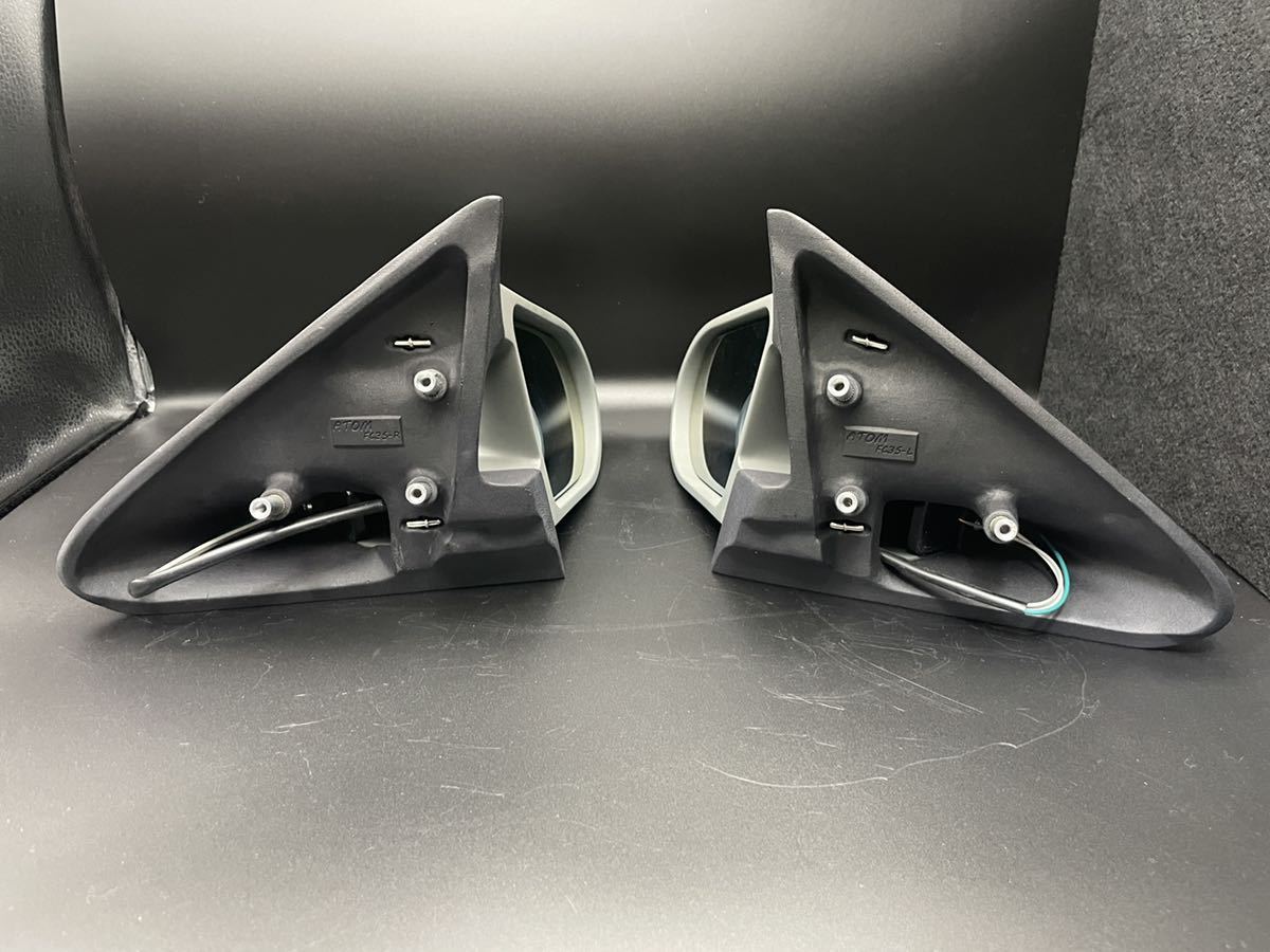 FC3S RX7 エアロミラー ブルーレンズ 可倒式 車検対応 電動調整付き
