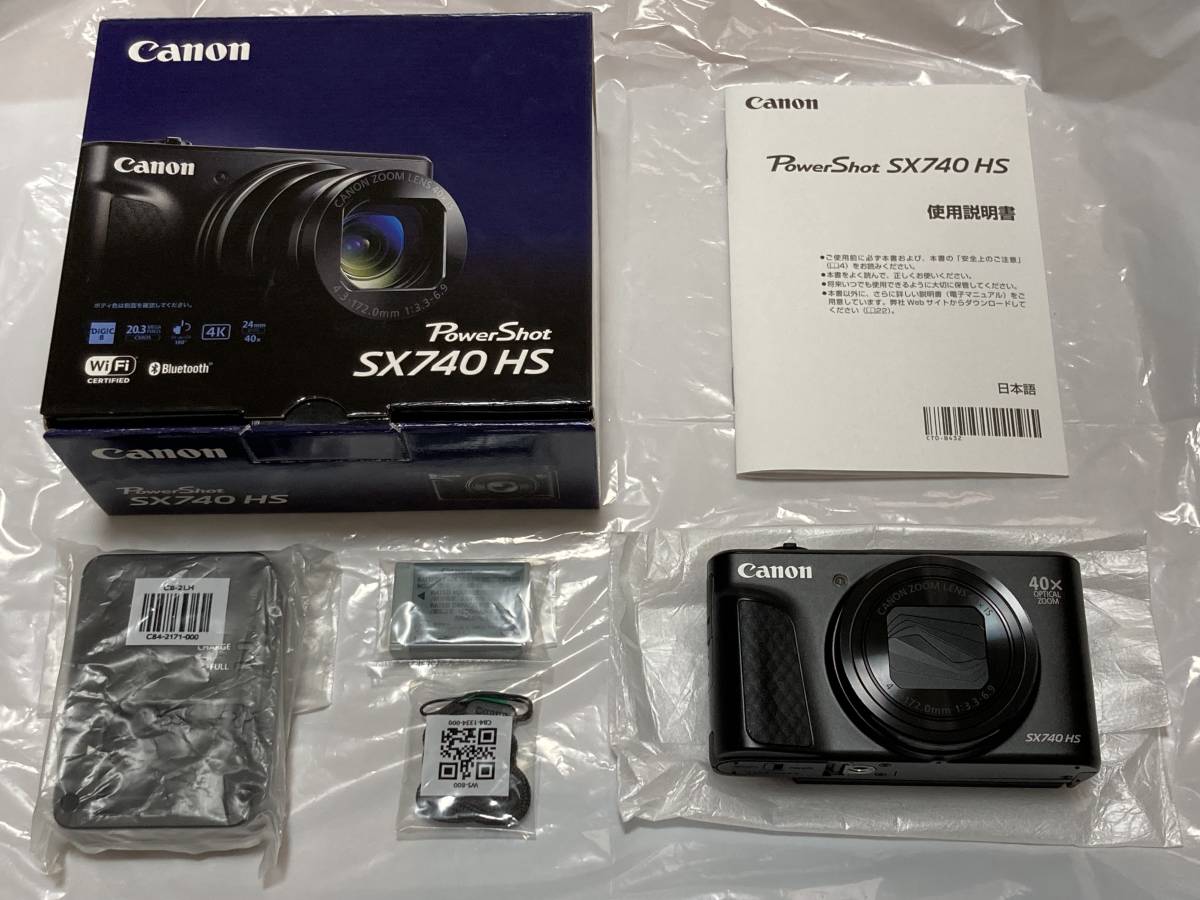 返品交換不可 Canon コンパクトデジタルカメラ PowerShot SX740 HS