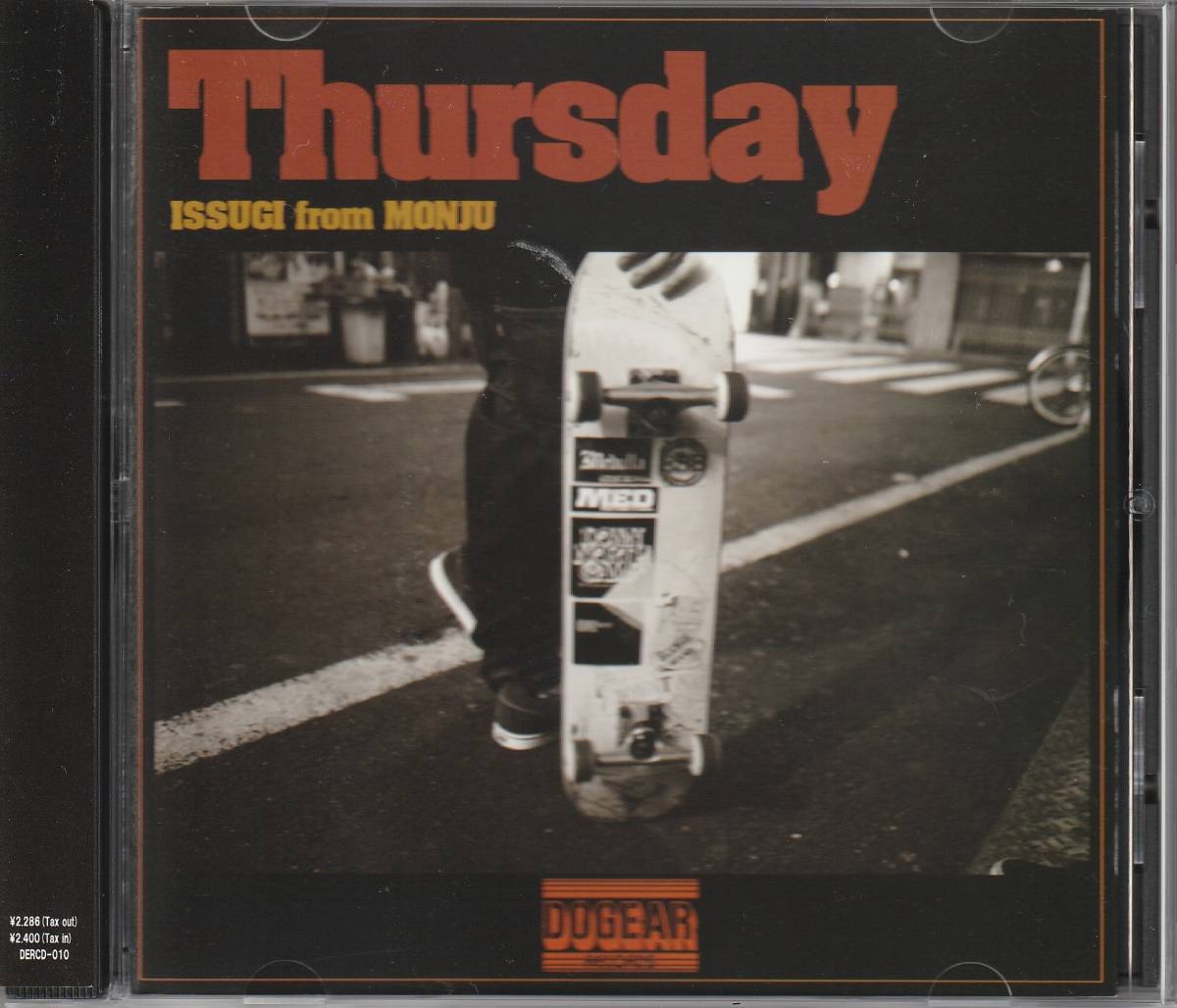 中古CD■HIPHOP/日本語■ISSUGI from MONJU／Thursday／2009年■DOWN NORTH CAMP, 仙人掌, 16FLIP, S.L.A.C.K._画像1