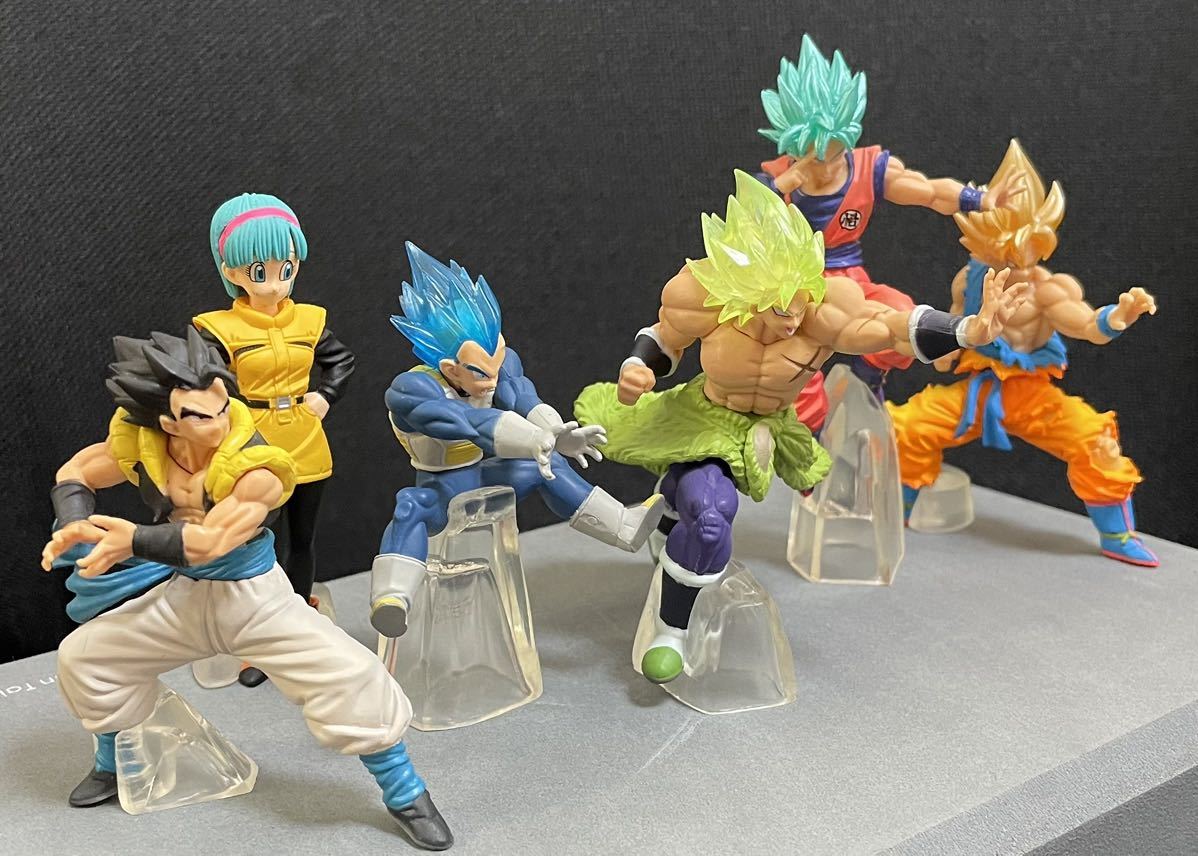 ドラゴンボール HG セット 6体 フィギュア 悟空 ベジータ ブロリー