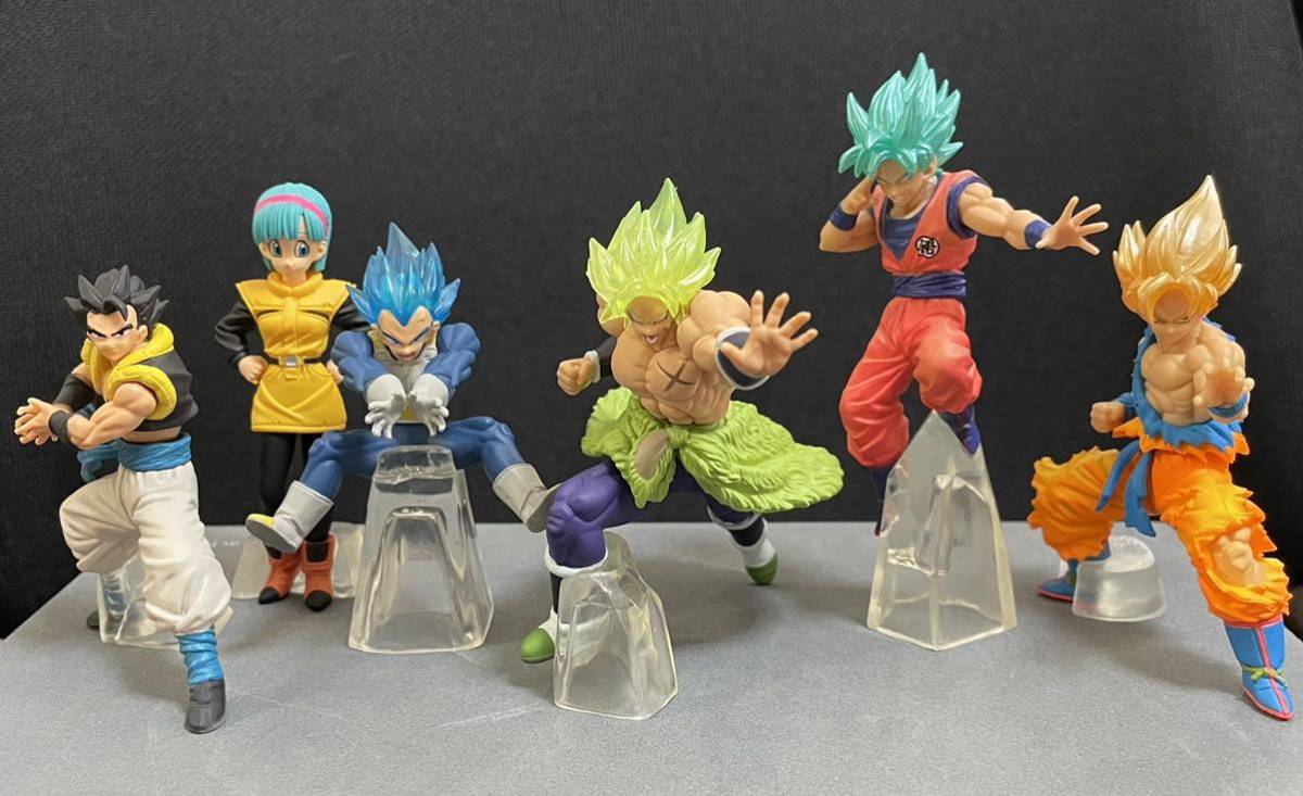 ドラゴンボール HG セット 6体 フィギュア 悟空 ベジータ ブロリー