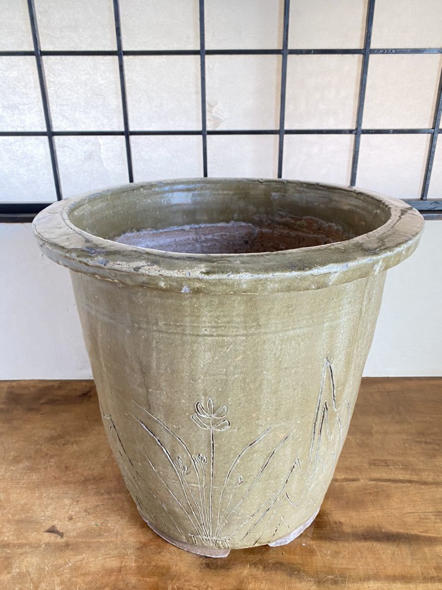格安販売の格安販売の壺 傘立て ビオトープ 花瓶 | esperanzaqc.com