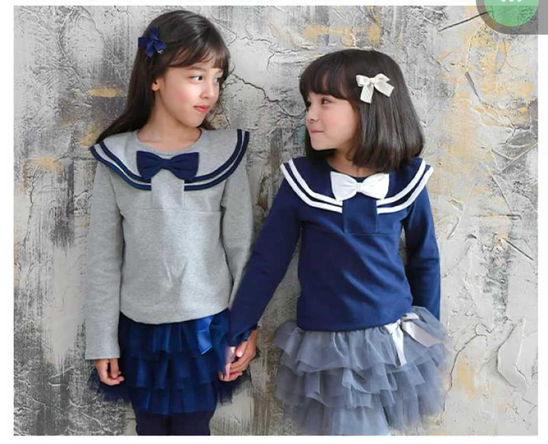 韓国子供服Bee トップス2枚セット 100 Tシャツ トレーナー スウェット