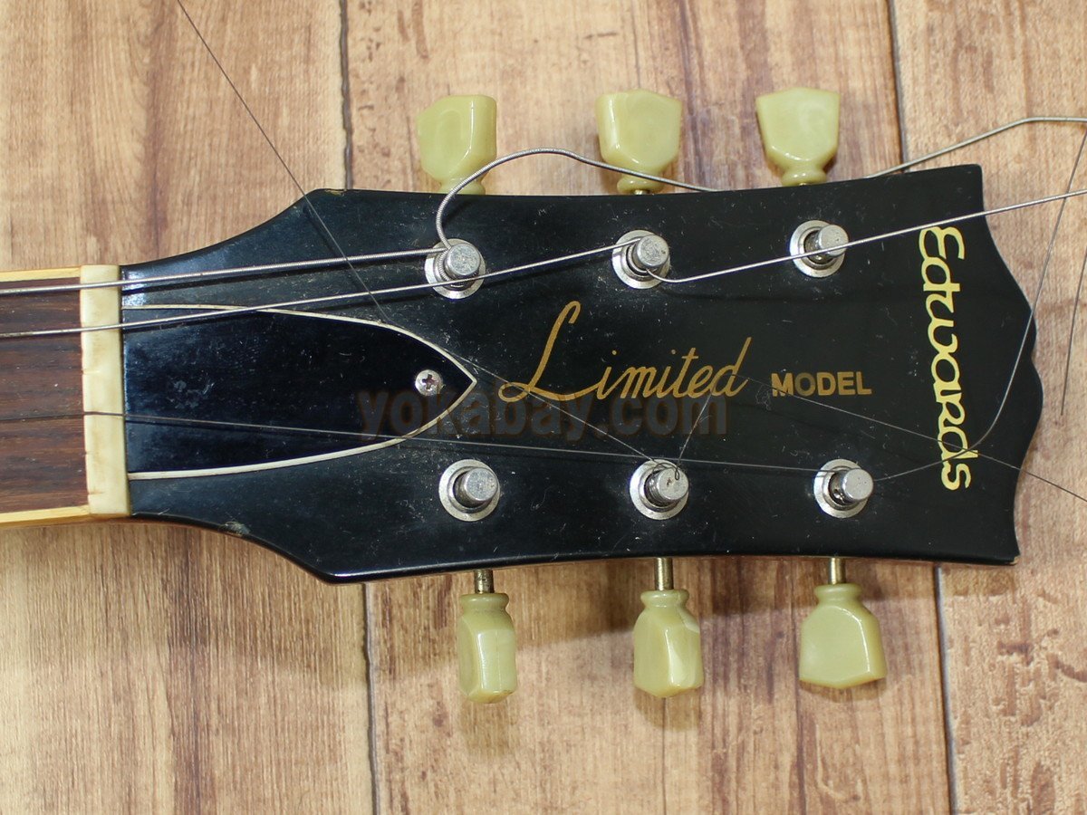 ★EDWARDS Limited MODEL E-LP-90LTS　レスポール☆ジャンク_画像4