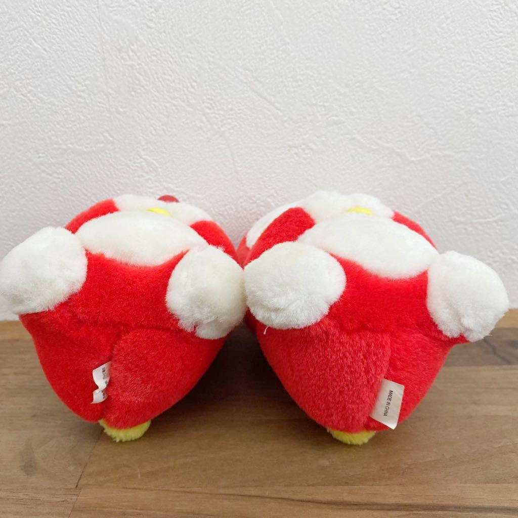 当時物'昭和レトロ'ドラえもん ぬいぐるみ 2体セット'赤い 当時物'昭和レトロ'ドラえもん ぬいぐるみ 2体セット'赤い