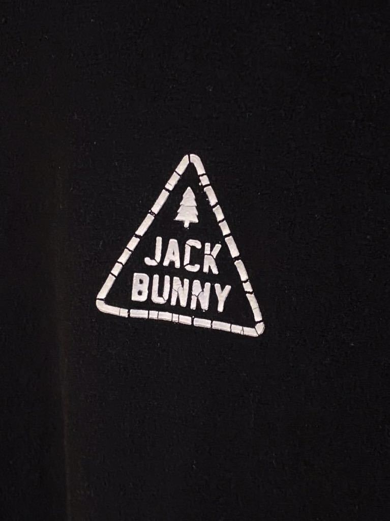 人気！ Jack Bunny!! ジャックバニー パーリーゲイツ ハイネック 長袖 プルオーバー インナー ブラック 4サイズ メンズ ゴルフ ○ 新規×_画像2