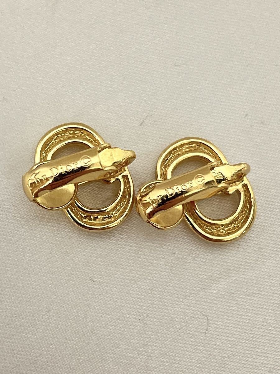 日本公式品 Dior イヤリング ゴールド ロゴ CDロゴ Dior(ディオール