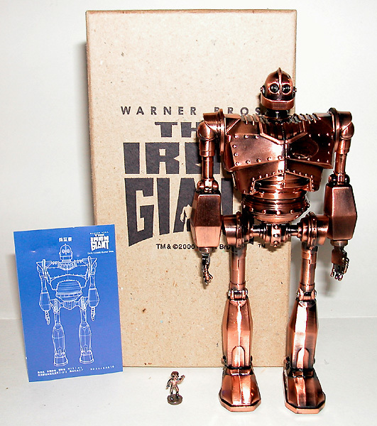 合金製アイアンジャイアント時計 ワーナー THE IRON GIANT アイアン
