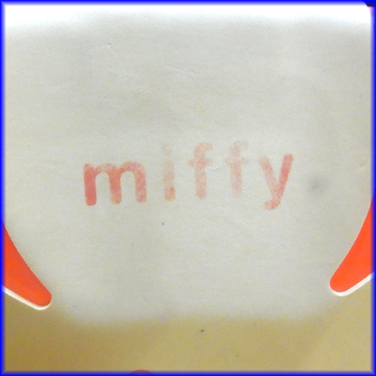 * goods for baby * Miffy baby chair Manufacturers unknown secondhand goods use impression have 