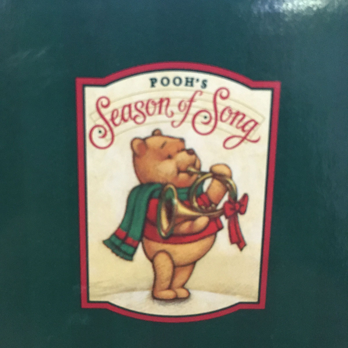 * Disney Winnie The Pooh mug POOH`S SEASON OF SONG 1997 Christmas secondhand goods *