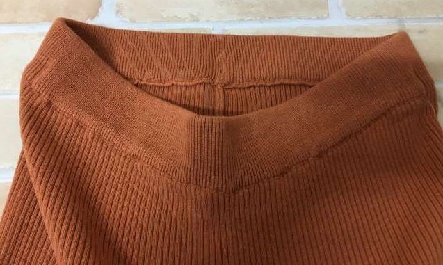 20SS PERVERZE パーバーズ リブフレアパンツ フリンジ 0120010503 F ...