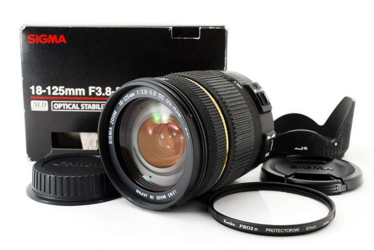 44％割引最も SIGMA ZOOM 18-125mm F3.8-5.6 DC OS HSM Lens For Canon / 元箱、付属品あり [極上美品]  #962873 一眼カメラ用（マニュアルフォーカス） カメラ、光学機器 家電、AV、カメラ-WWW.BERVELING.NL