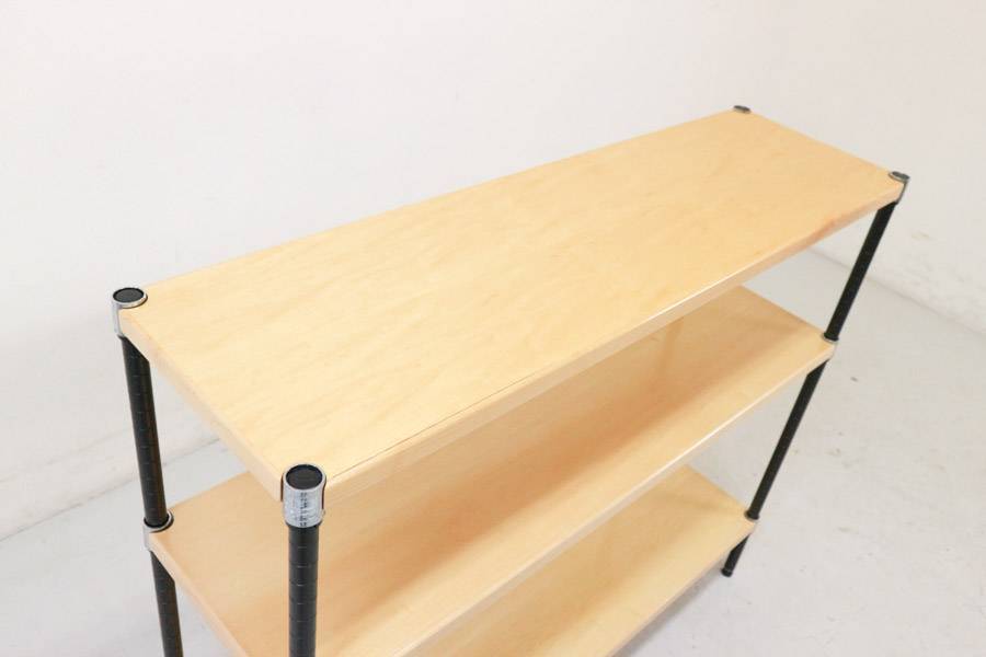 ☆Home Electa ホームエレクター☆ウッドシェルフ 3段 メイプル木製棚