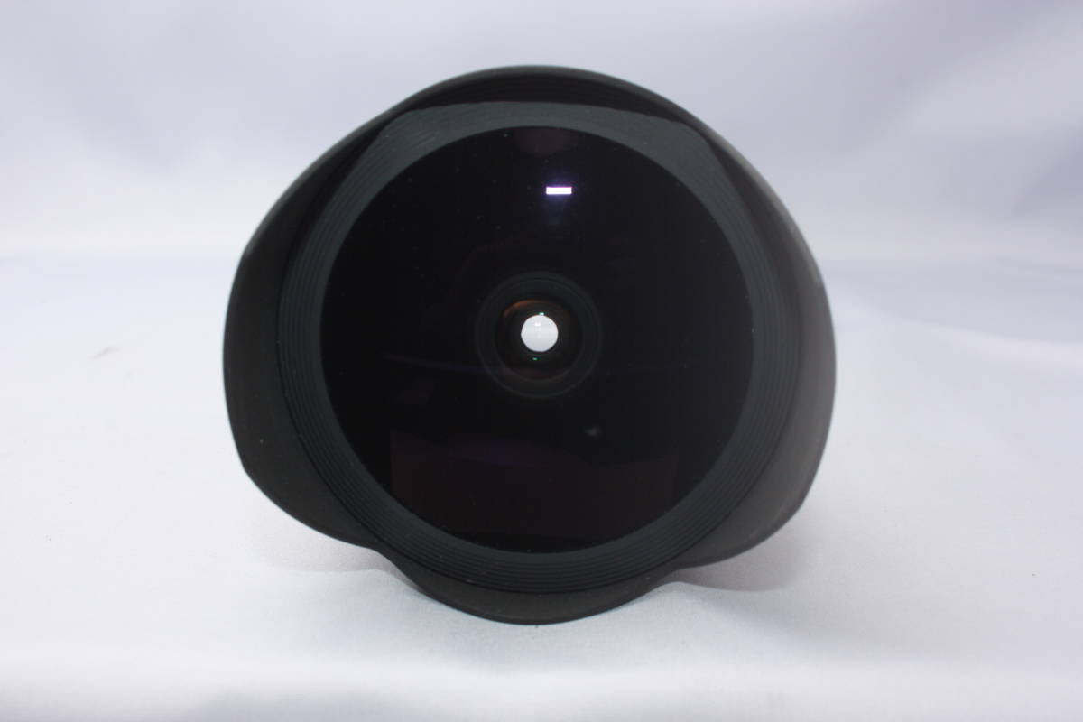 ☆実用並品☆ シグマ SIGMA 15mm F2.8 EX FISHEYE 180°Canon EF