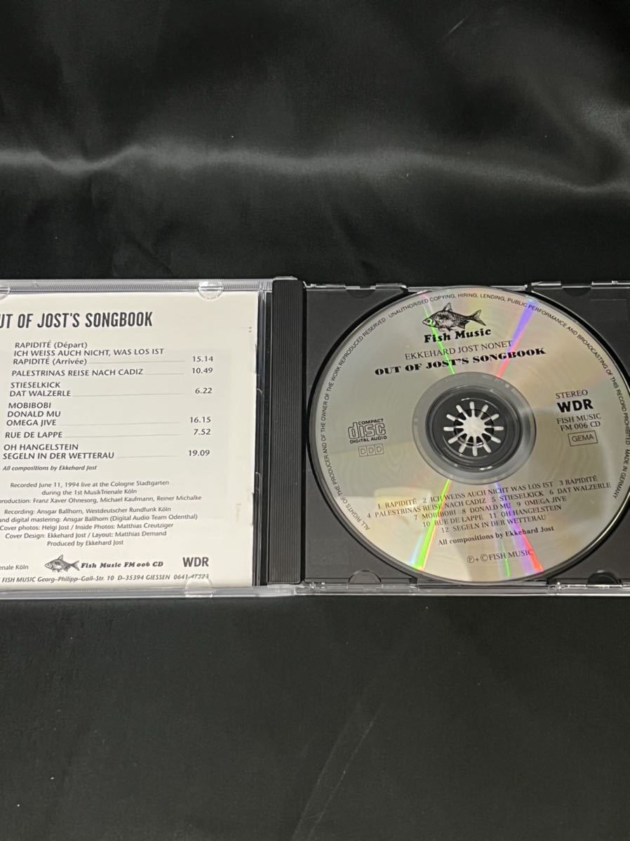 CD / Ekkehard Jost Nonet / Out Of Jost's Songbook / Fish Music / FM 006 CD / 管理番号：SF0149_画像3